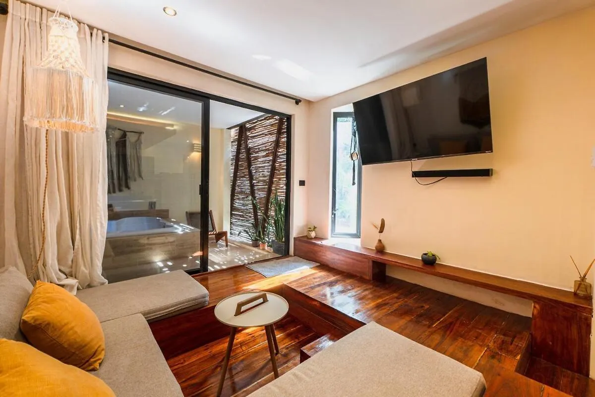 Beautiful 1Br With Jacuzzi 2 Blocks From Calle 7 Tulum